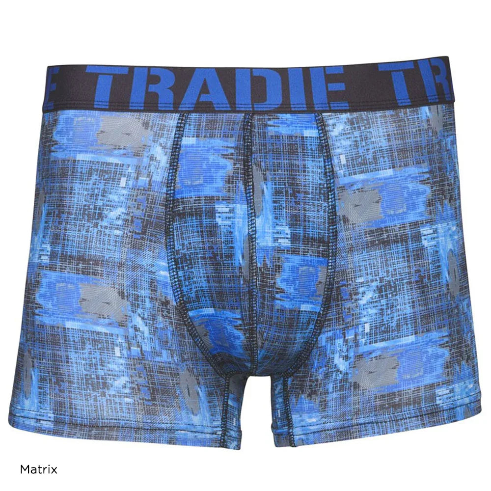 TRADIE Workwear Men's Work N Surf Trunk - Matrix - RSEA Safety Outlet